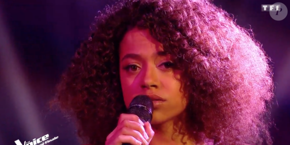 Whitney dans la demi-finale de "The Voice 8", samedi 1er juin 2019 sur TF1.