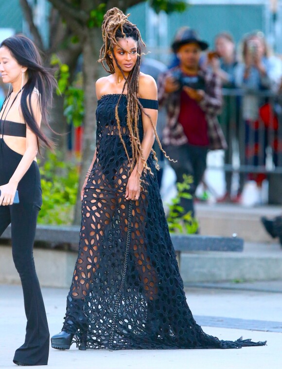 Ciara arrive au Brooklyn Museum pour la soirée des CFDA Fashion Awards. Brooklyn, le 3 juin 2019.