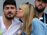 Joy Esther et Andréa Condorelli : Tendres baisers en tribunes à Roland-Garros