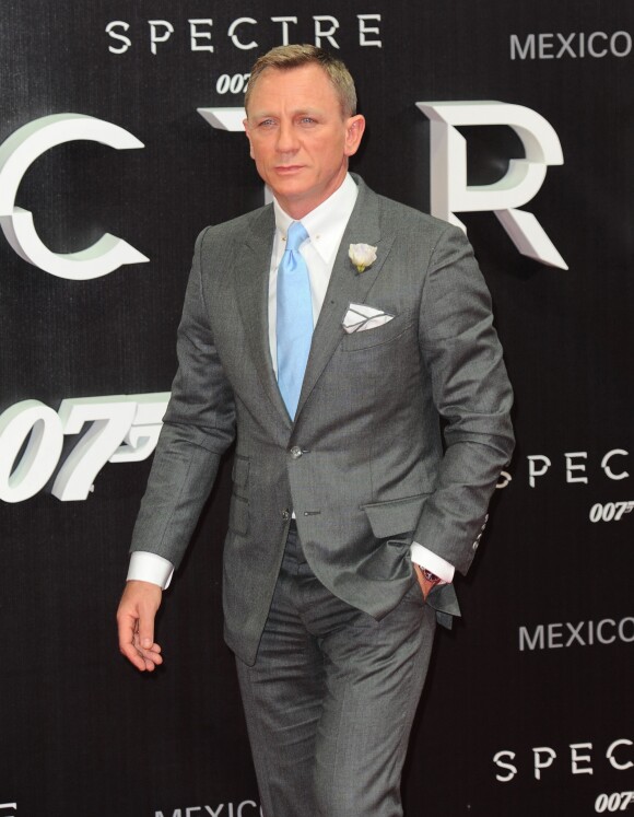 Daniel Craig - Première du film "007 Spectre" à Mexico, le 2 novembre 2015.