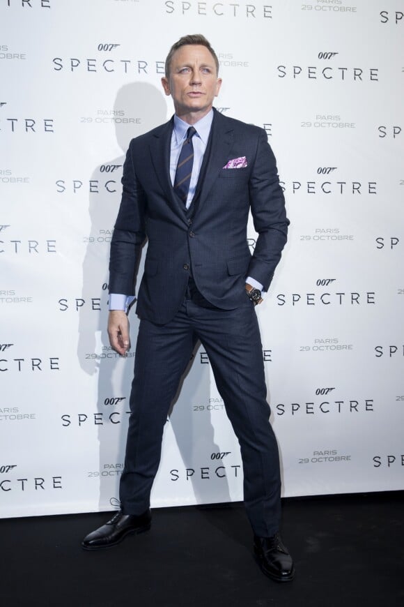 Daniel Craig - Première du film "007 Spectre" au Grand Rex à Paris, le 29 octobre 2015. "007 Spectre" premiere at Le Grand Rex cinema in Paris, France, on October 29th 2015. © Olivier Borde / Bestimage