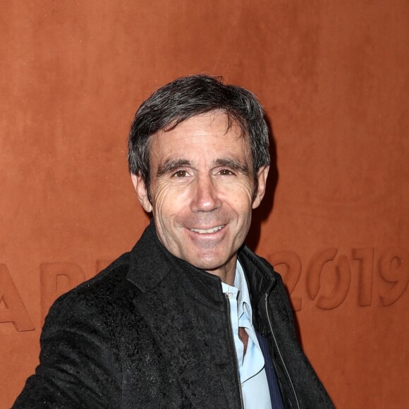 David Pujadas au village lors des internationaux de tennis de Roland Garros 2019 à Paris, France, le 5 juin 2019. © Jacovides-Moreau / Bestimage