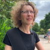 Isabelle Albertin, pianiste de l'Opéra de Paris, gravement blessée à la main par une trottinette électrique à Paris, en mai 2019.
