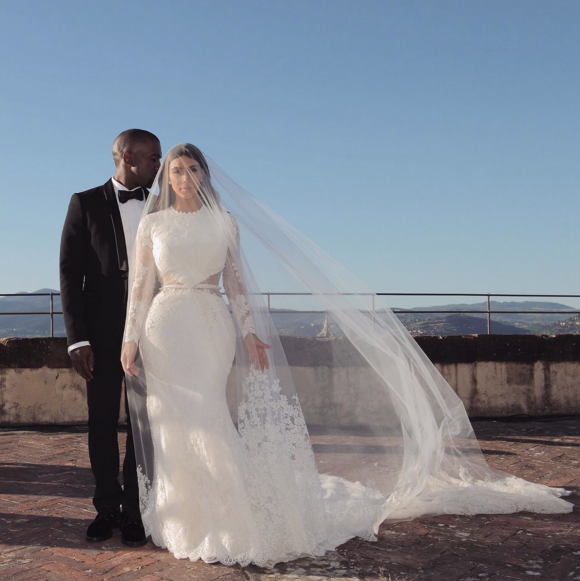 Kim Kardashian et Kanye West se sont mariés le 24 mai 2014 à Florence, en Italie.