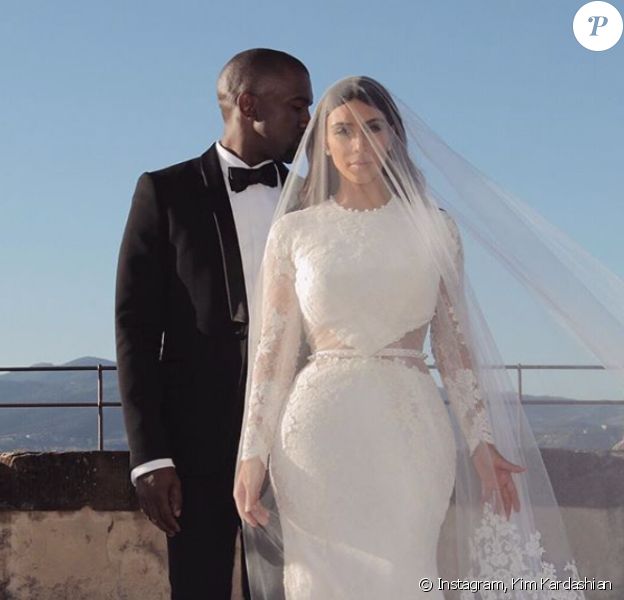 Kim Kardashian Declaration D Amour A Kanye West Pour Son Anniversaire Purepeople