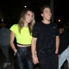 Joseph Baena, le fils de Arnold Schwarzenegger, et sa compagne Nicky Dodja sont allés fêter l'anniversaire d'Anastasia Karanikolaou au Bootsy Bellows à West Hollywood, Los Angeles, le 7 juin 2019.