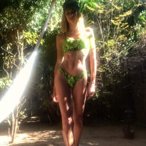 Alexandra Rosenfeld divine en bikini, un cliché publié en juin 2019.