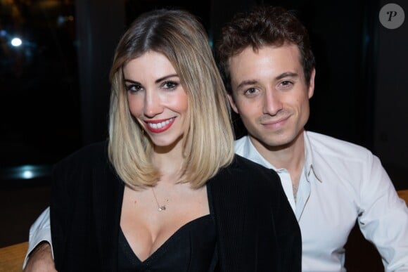 Exclusif - Hugo Clément et Alexandra Rosenfeld lors du dîner de gala au profit de l'association "Maïsha Africa" de Sonia Rolland, qui vient en aide aux enfants du Rwanda, au Pavillon Gabriel, à Paris, France, le 17 décembre 2018. © Gorassini-Moreau/Bestimage