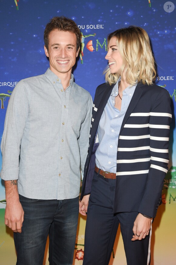 Première sortie officielle pour Hugo Clément et Alexandra Rosenfeld (Miss France 2006) - Première du spectacle "Totem" du Cirque du Soleil au parc de Bagatelle à Paris, France, le 30 octobre 2018. © Coadic Guirec/Bestimage