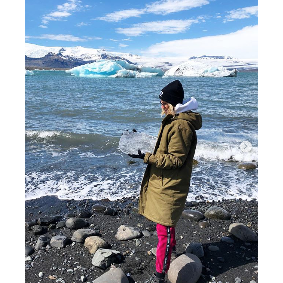 Alexandra Rosenfeld en Islande en juin 2019.