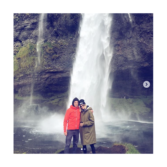 Alexandra Rosenfeld en Islande avec Hugo Clément, en juin 2019.