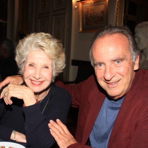 Exclusif - Danièle Gilbert et Yves Lecoq - Dîner privé chez Pierre-Jean Chalençon au palais Vivienne à Paris, France, le 7 juin 2019. © Philippe Baldini/Bestimage