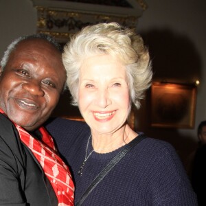 Exclusif - Magloire et Danièle Gilbert - Dîner privé chez Pierre-Jean Chalençon au palais Vivienne à Paris, France, le 7 juin 2019. © Philippe Baldini/Bestimage