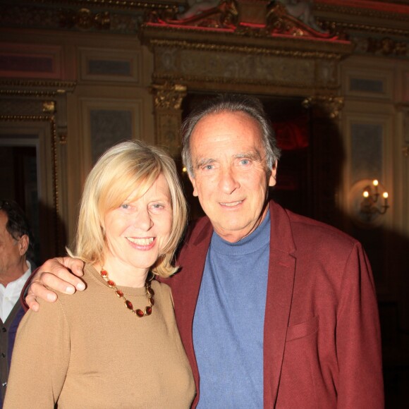 Exclusif - Chantal Ladesou et Yves Lecoq - Dîner privé chez Pierre-Jean Chalençon au palais Vivienne à Paris, France, le 7 juin 2019. © Philippe Baldini/Bestimage