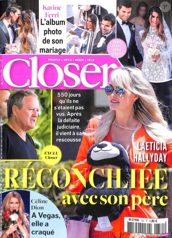 Closer, dans les kiosques le 14 juin 2019