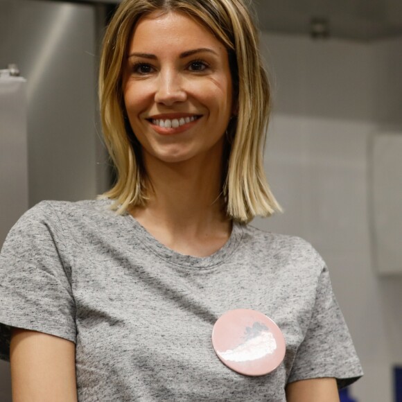 Alexandra Rosenfeld (Miss France 2006) - Conférence de presse de présentation de l'edition 2019 du salon de la pâtisserie à l'institut le cordon bleu à Paris, le 16 avril 2019