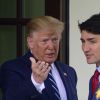 Le président Donald Trump reçoit Justin Trudeau, premier ministre du Canada à la Maison Blanche à Washington le 20 juin 2019