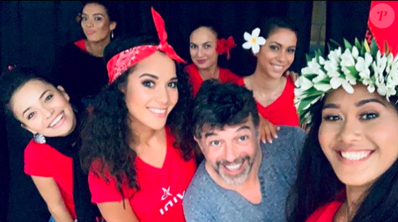 Stéphane Plaza lors de l'élection de Miss Tahiti 2019 le 21 juin 2019.