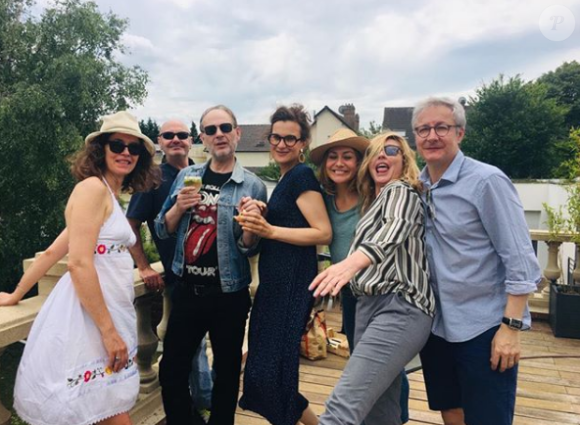 Retrouvailles des acteurs de "Caméra Café", le 24 juin 2019 près de Paris.