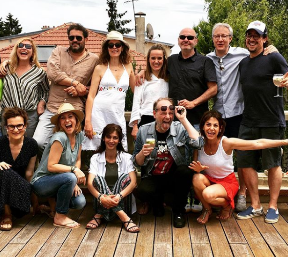Retrouvailles des acteurs de "Caméra Café", le 24 juin 2019 près de Paris.