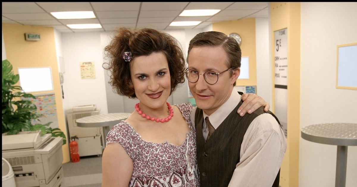 Films Et Séries Tv Avec Armelle Lesniak Armelle Lesniak et Alexandre Pesle, acteurs de Caméra Café. - Purepeople