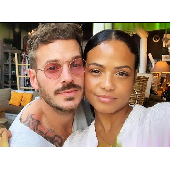 M. Pokora et Christina Milian en mode selfie sur Instagram, le 25 juin 2019