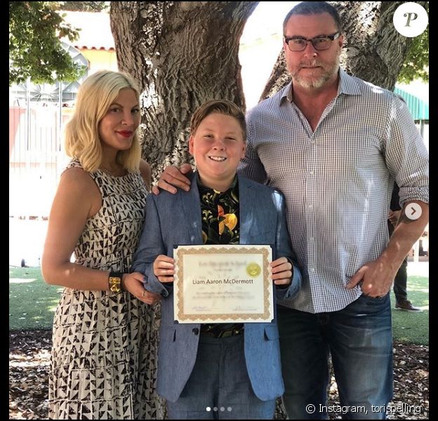 Tori Spelling et Dean McDermott défendent leurs enfants, harcelés sur leur physique sur les réseaux sociaux. Le 24 juin 2019.