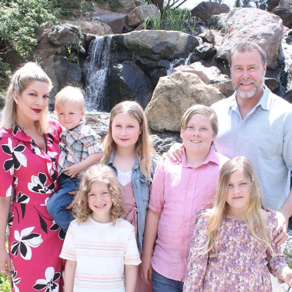 Tori Spelling et Dean McDermott défendent leurs enfants, harcelés sur leur physique sur les réseaux sociaux. Le 24 juin 2019.