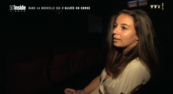 Annily, la fille d'Alizée et Jérémy Chatelain, dans "50' Inside" sur TF1, le samedi 29 juin 2019.