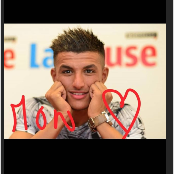 Marion Bartoli affiche son amour pour le footballeur Yahya Boumediene sur son compte Instagram (2019).
