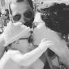 Tiffany, Justin de "Mariés au premier regard" avec leur fille Romy, le 1er juin 2019
