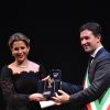 La princesse Haya de Jordanie lors de la cérémonie des Galileo Awards à Florence le 6 novembre 2015.