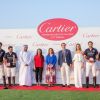 La princesse Haya de Jordanie assiste lors du Cartier International Dubai Polo Challenge à Dubaï, le 5 novembre 2016.