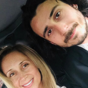 Lara Fabian et son mari Gabriel, le 3 juillet 2019.