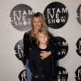 Sarah Lavoine et son fils Roman Lavoine au photocall du 10ème édition du "Etam Live Show" (Etam Lingerie) lors de la Fashion Week à Paris, France, le 26 septembre 2017. Rachid Bellak/Bestimage