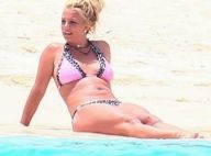 Britney Spears : Vacances en bikini, bronzage et poirier sur la plage