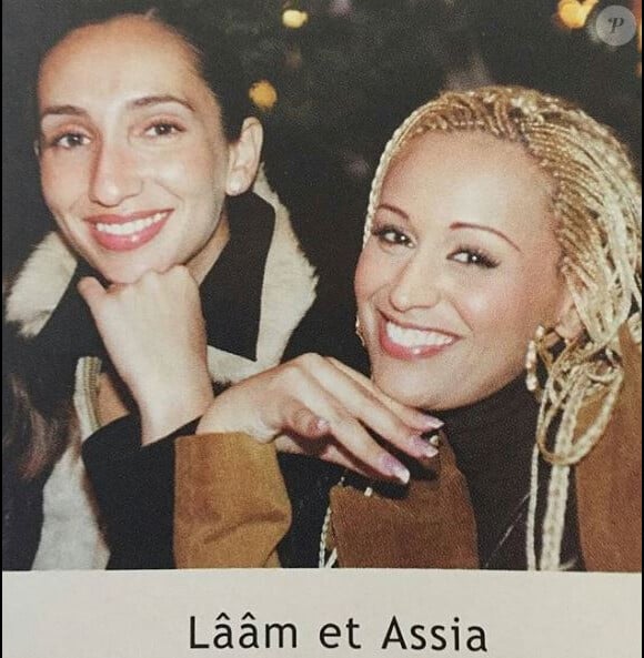 Assia et Laâm sur le compte Instagram Assiamusic.