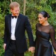 Le prince Harry, duc de Sussex, et Meghan Markle, duchesse de Sussex, à la première du film "Le Roi Lion" au cinéma Odeon Luxe Leicester Square à Londres, le 14 juillet 2019.