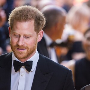 Le prince Harry, duc de Sussex, et Meghan Markle, duchesse de Sussex, à la première du film "Le Roi Lion" au cinéma Odeon Luxe Leicester Square à Londres, le 14 juillet 2019.