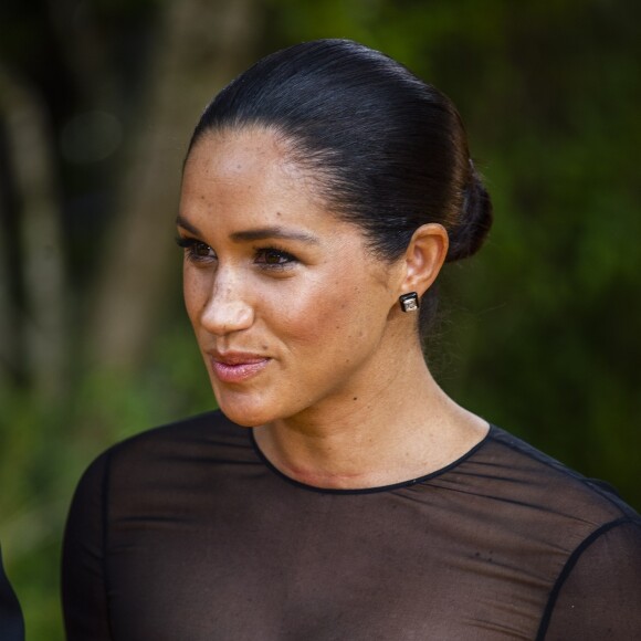 Le prince Harry, duc de Sussex, et Meghan Markle, duchesse de Sussex, à la première du film "Le Roi Lion" au cinéma Odeon Luxe Leicester Square à Londres, le 14 juillet 2019.