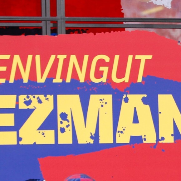 Antoine Griezmann, nouvelle recrue du FC Barcelone, en séance photo à Barcelone, le 14 juillet 2019.