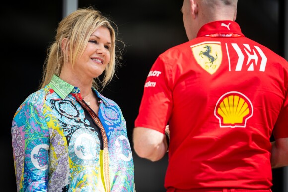 Corinna Schumacher lors du Grand Prix F2 de Bahreïn 2019 sur le circuit de Sakhir, à Bahreïn, le 31 mars 2019.
