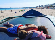 Laura Tenoudji : Première photo de ses enfants Milan et Bianca à la plage