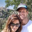 Marion Jollès-Grosjean et Romain Grosjean à Gordes, dans le Lubéron. Instagram, le 18 juillet 2019.