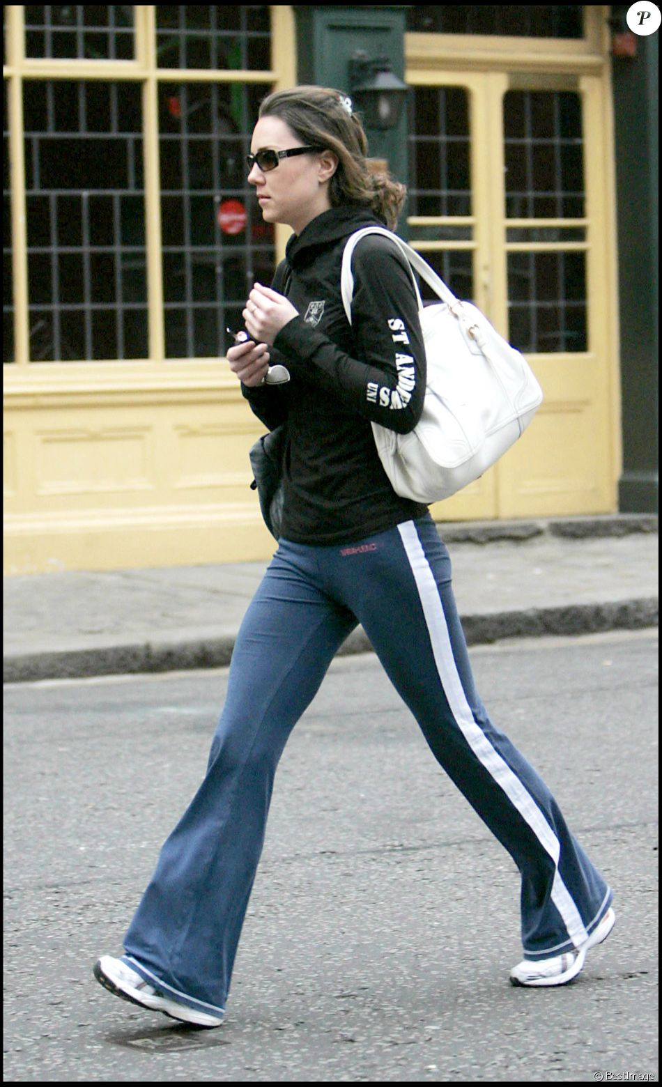 Kate Middleton en tenue de sport en 2007. - Purepeople