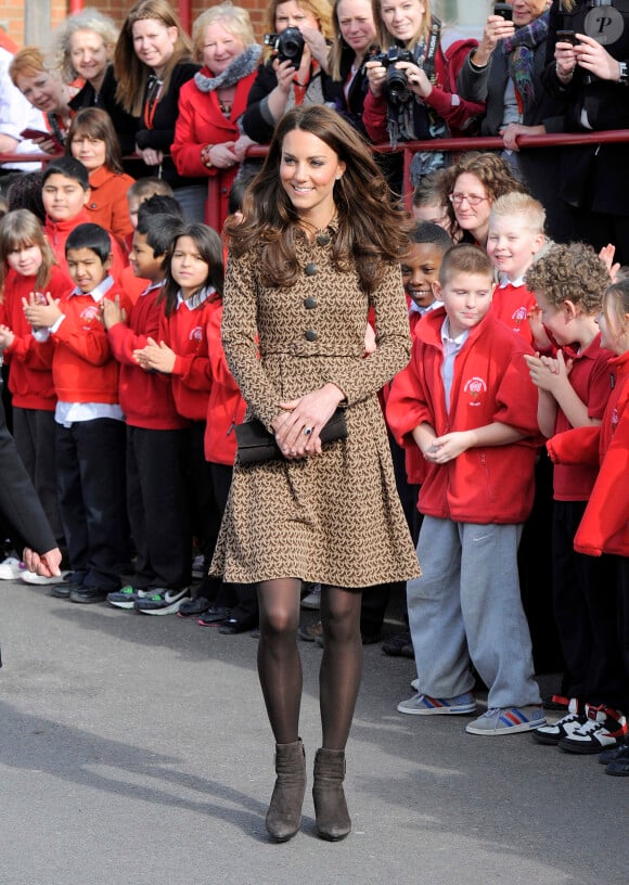 Kate Middleton à Oxford en 2012. 