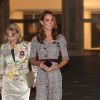 Kate Middleton, en robe Erdem, arrive au musée V&A à Londres pour l'ouverture du département de la photographie. Londres, le 10 octobre 2018.