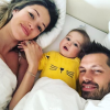 Camille Schneiderlin (Koh-Lanta), son mari le footballeur Morgan Schneiderlin et leur fils Maé, né le 10 octobre 2018.