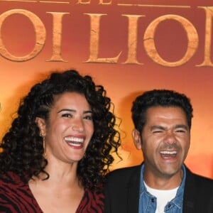 Anne Sila, Sabrina Ouazani, Jamel Debbouze et Jean Reno - Projection exceptionnelle du nouveau Disney "Le Roi Lion" au Grand Rex à Paris le 11 juillet 2019. © Coadic Guirec/Bestimage