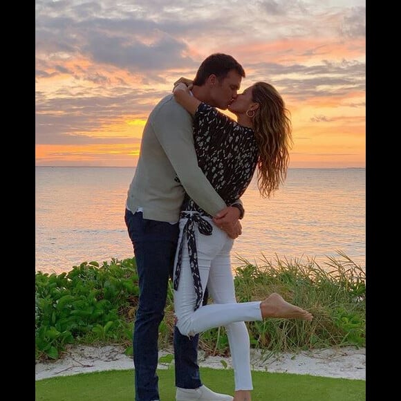 Gisele Bündchen et Tom Brady.